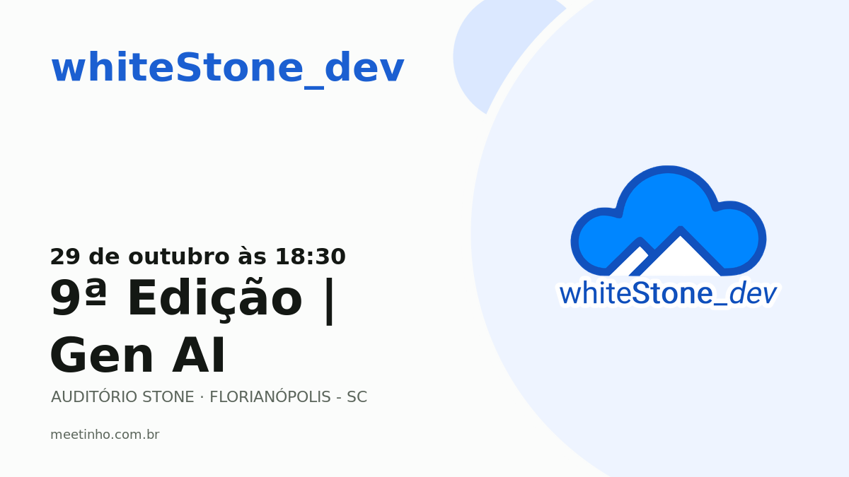 9ª Edição | Gen AI